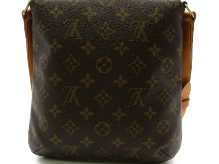 LOUIS VUITTON Musette Salsa Short Shoulder Bag Brown Monogram PVC coated canvas M51258 Online