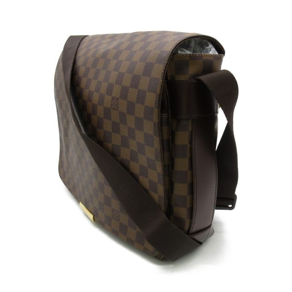 LOUIS VUITTON Bastille Shoulder Bag Brown Damier PVC coated canvas N45258 For Sale