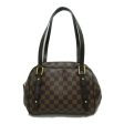 LOUIS VUITTON Rivington PM Brown Ebene Damier PVC coated canvas N41157 Discount