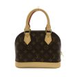 LOUIS VUITTON Alma BB Brown Monogram PVC coated canvas M53152 Online