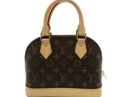 LOUIS VUITTON Alma BB Brown Monogram PVC coated canvas M53152 Online