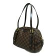 LOUIS VUITTON Rivington PM Brown Ebene Damier PVC coated canvas N41157 Discount