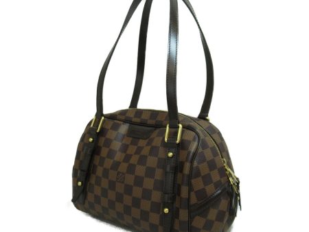 LOUIS VUITTON Rivington PM Brown Ebene Damier PVC coated canvas N41157 Discount