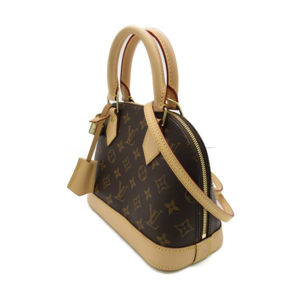 LOUIS VUITTON Alma BB Brown Monogram PVC coated canvas M53152 Online