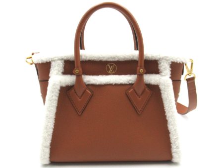 LOUIS VUITTON On My Side PM Brown Marron Grain calf leather M58918 Fashion