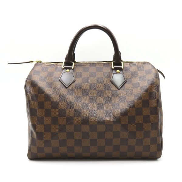 LOUIS VUITTON Speedy 30 Brown Ebene Damier PVC coated canvas N41531 Cheap