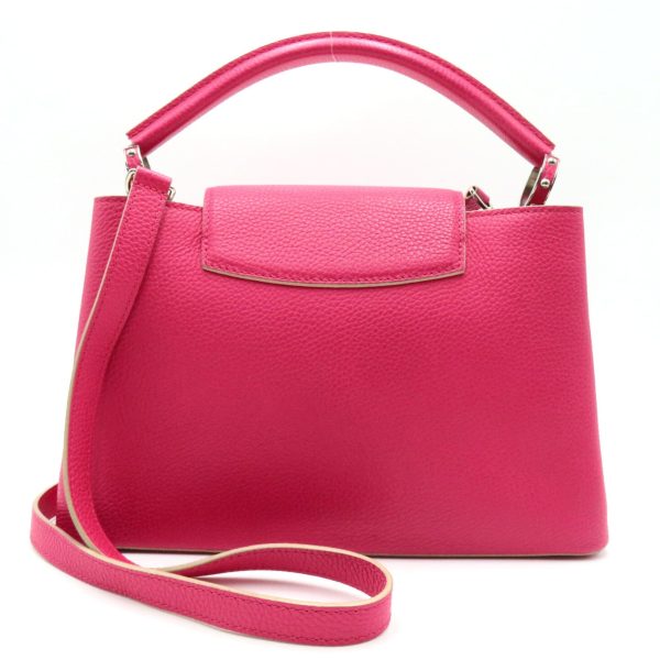 LOUIS VUITTON CapucinePM Pink Taurillon Clemence Leather leather M94519 For Cheap