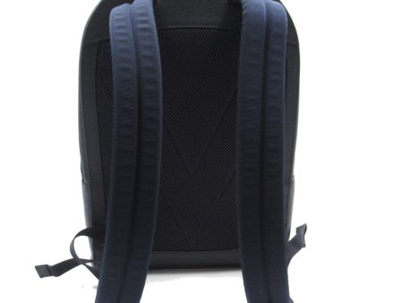 LOUIS VUITTON Anton Backpack Navy Blue Marine Taiga leather M30149 Online