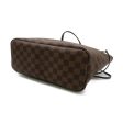 LOUIS VUITTON Neverfull PM Tote Bag Brown Ebene Damier PVC coated canvas N51109 For Cheap