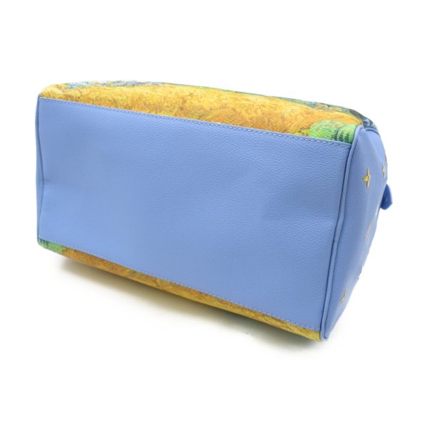 LOUIS VUITTON van gogh speedy 30 Blue PVC coated canvas Masters collection M43314 Online now