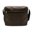 LOUIS VUITTON Bastille Shoulder Bag Brown Damier PVC coated canvas N45258 For Sale