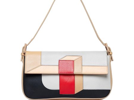 Fendi 3D Colorblock Baguette Mania Online