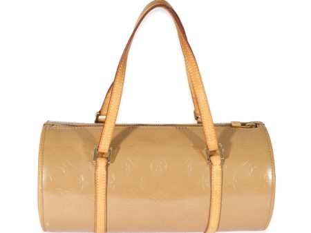 LOUIS VUITTON Beige Vernis Bedford For Sale