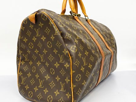 LOUIS VUITTON Auth  Monogram Keepol 50 M41426 Online Hot Sale