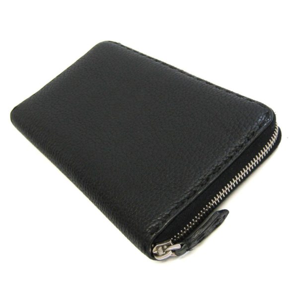 FENDI Selleria 7M0198 NDU 169 7032 Men s Leather Long Wallet [bi-fold] Black Hot on Sale