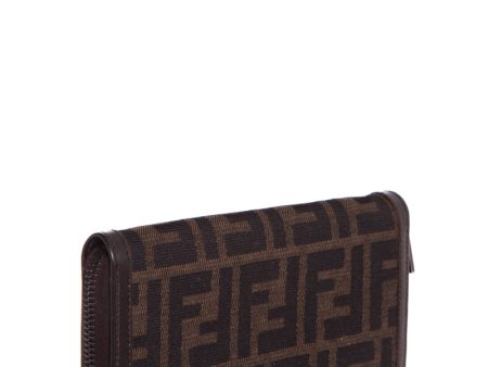 Fendi Vintage Monogram Zip Wallet Sale