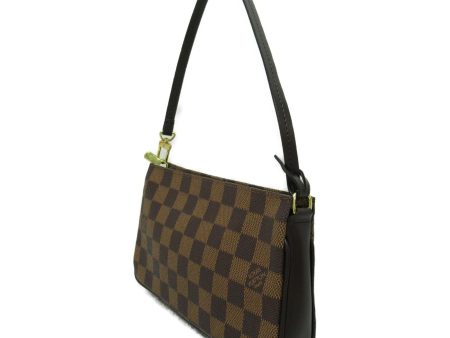 LOUIS VUITTON Accessory pouch Brown Ebene Damier PVC coated canvas N51983 For Cheap