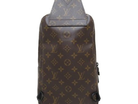 LOUIS VUITTON Avenue sling bag Brown Monogram macassar PVC coated canvas M45897 Hot on Sale