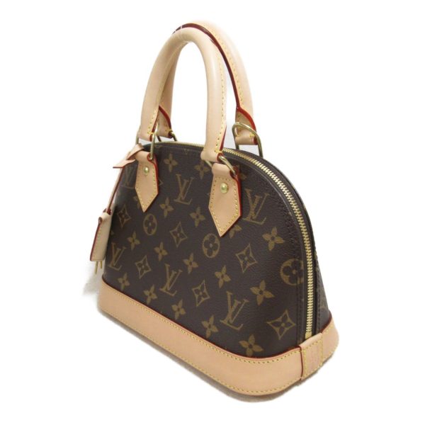 LOUIS VUITTON Alma BB 2way Shoulder Bag Brown Monogram PVC coated canvas M53152 Discount