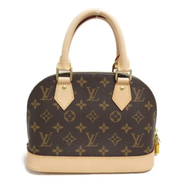 LOUIS VUITTON Alma BB 2way Shoulder Bag Brown Monogram PVC coated canvas M53152 Discount