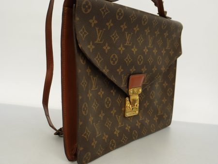 LOUIS VUITTON Auth  Monogram Porte De Cuman Bandouliere M53338 For Cheap