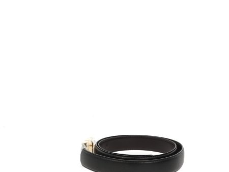 CHRISTIAN DIOR Belt in Black Leather For Sale