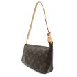 LOUIS VUITTON Pochette Accessoires Brown Monogram PVC coated canvas M40712 Hot on Sale