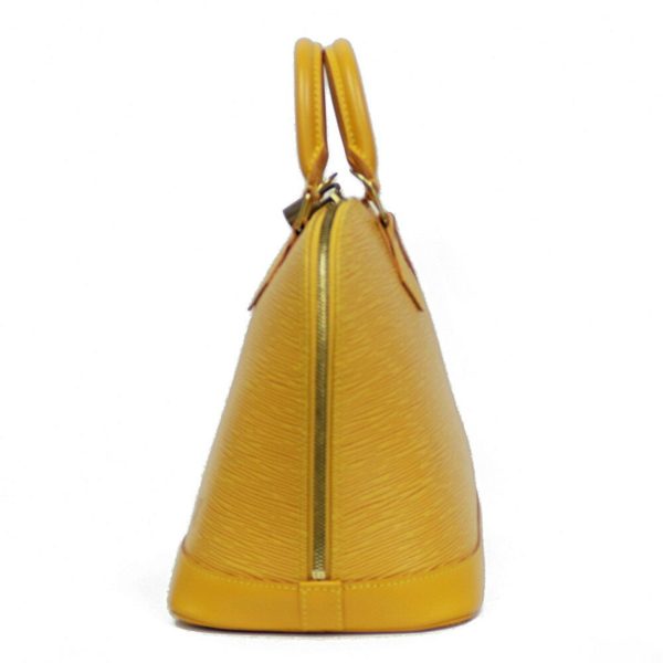 LOUIS VUITTON Alma PM Epi Tote Bag M52149 Yellow Ladies on Sale