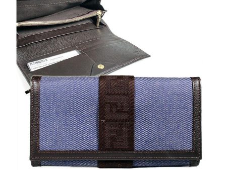 Fendi Women s Wallet Jeans + Calf color leather 8M0000 on Sale