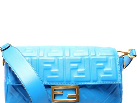 8br600 Baguette Fendi Embossed Nappa Online Hot Sale