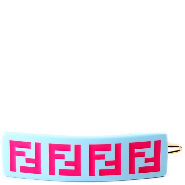 Fendi Logo Hairclip Barette Online Sale