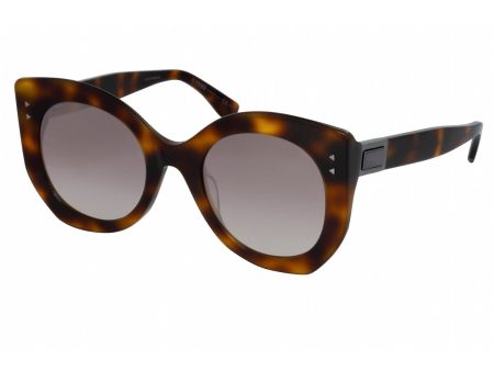 Fendi Ff 0265 S Sunglasses Dark Havana (NQ brown mirror gradient lens)   brown (S) Women s Online Sale