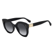 Fendi Ff 0265 S Sunglasses Black   dark gray gradient (S) Women s Sale