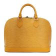 LOUIS VUITTON Alma PM Epi Tote Bag M52149 Yellow Ladies on Sale