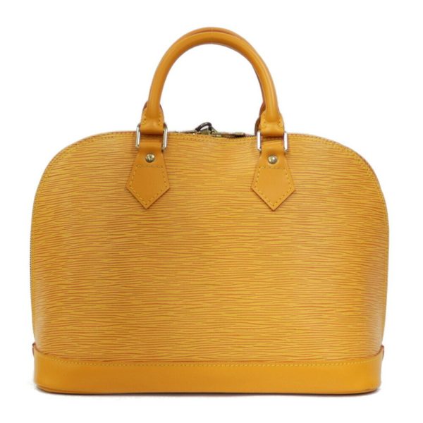 LOUIS VUITTON Alma PM Epi Tote Bag M52149 Yellow Ladies on Sale