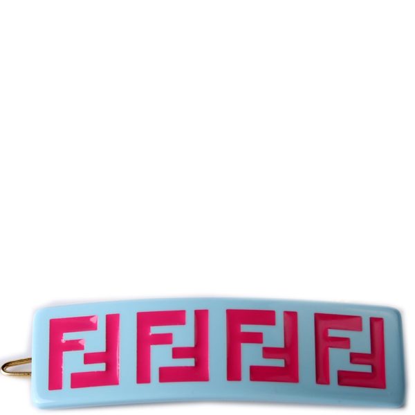 Fendi Logo Hairclip Barette Online Sale