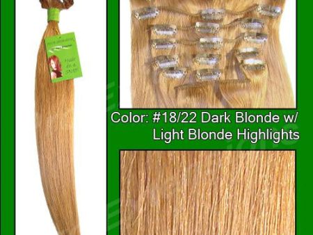 #18-22 Dark Blonde with Golden Highlights - 24 inch Hot on Sale