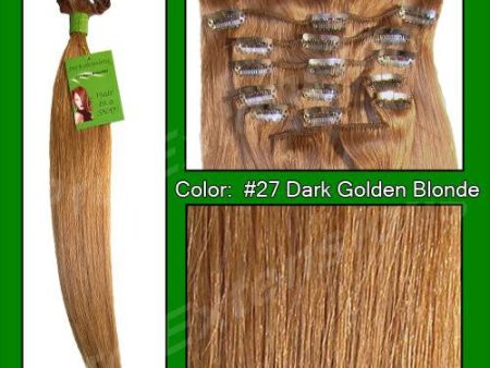 #27 Dark Golden Blonde - 24 inch Hot on Sale