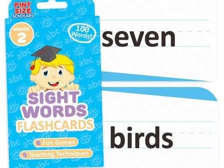 Sight Words Flashcards, Second Grade Sale