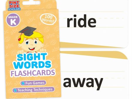 Sight Words Flashcards, Kindergarten Online