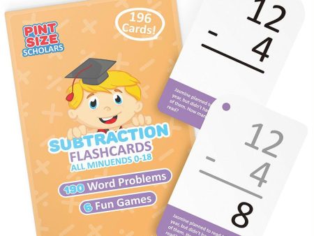 Subtraction Flashcards For Cheap