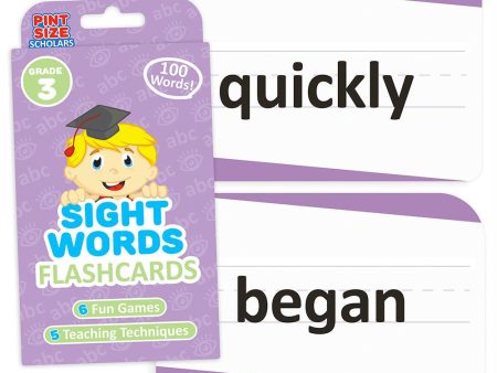 Sight Words Flashcards, Third Grade Online now