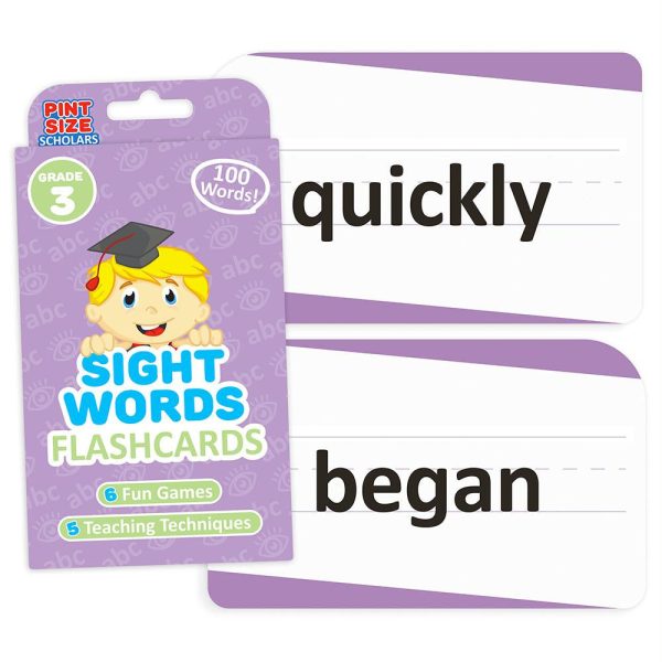 Sight Words Flashcards, Third Grade Online now