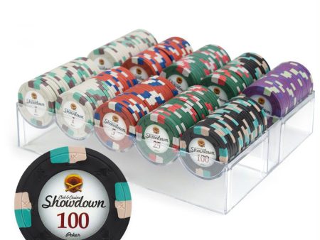 200ct Claysmith Gaming Showdown Chip Set in Acrylic Cheap